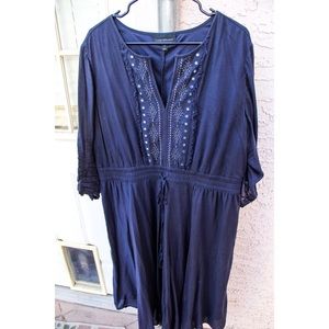 Blue dress